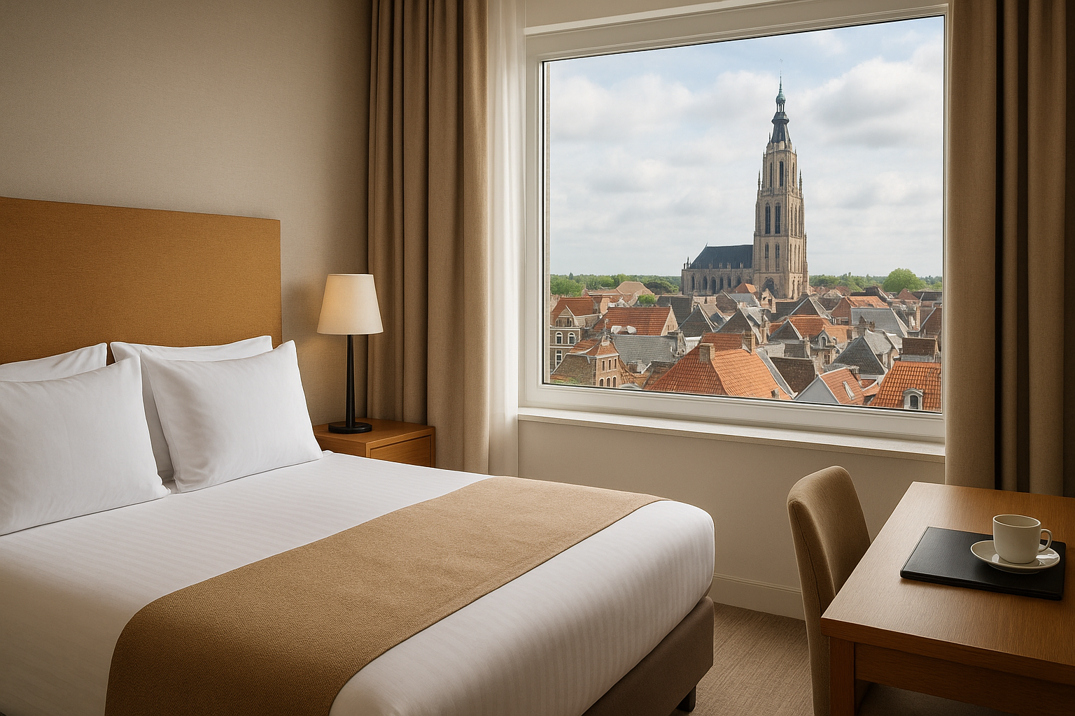 Foto bij Overnachten in een hotelkamer in Breda: zo kies je de kamer die bij je past